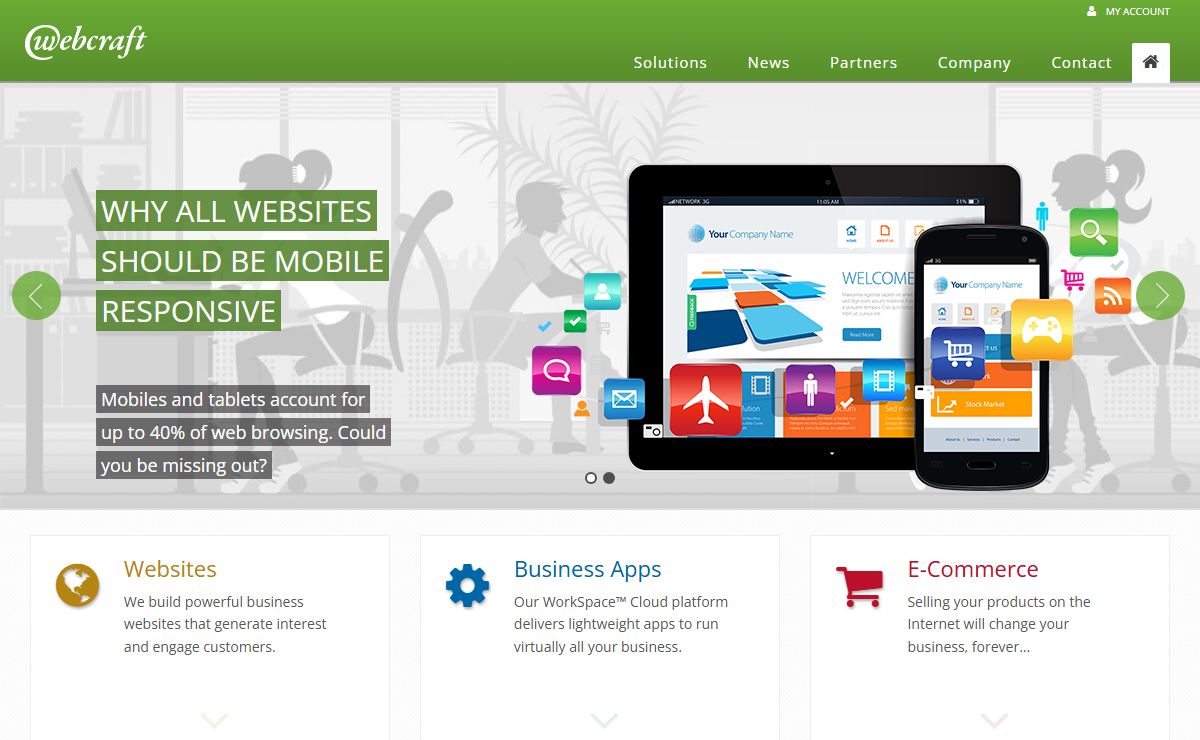 Webcraft - Websites, eCommerce, Business Apps... Web Design & Web Development in Malta UK