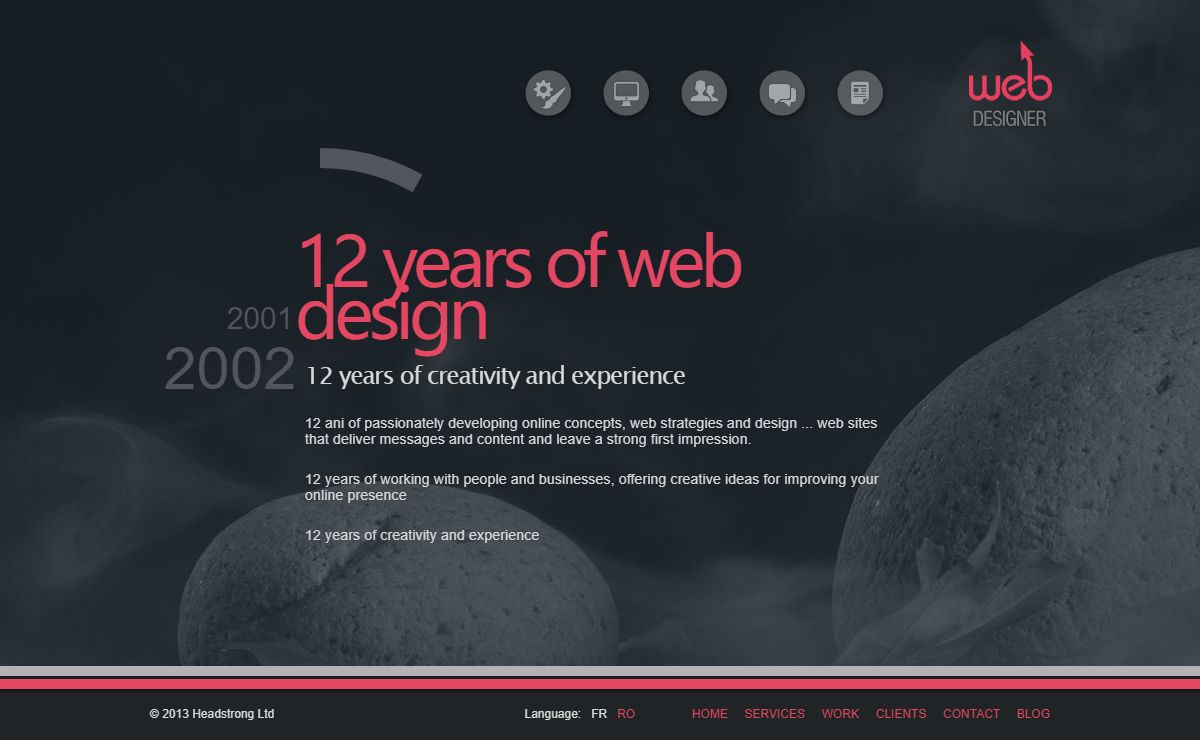 the Webdesigner - web design in Romania