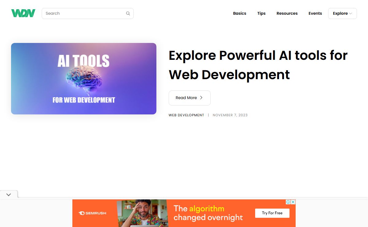 WebDevelopersNotes - Learn, Discover, and become a Master of Web Development and the internet as a whole.