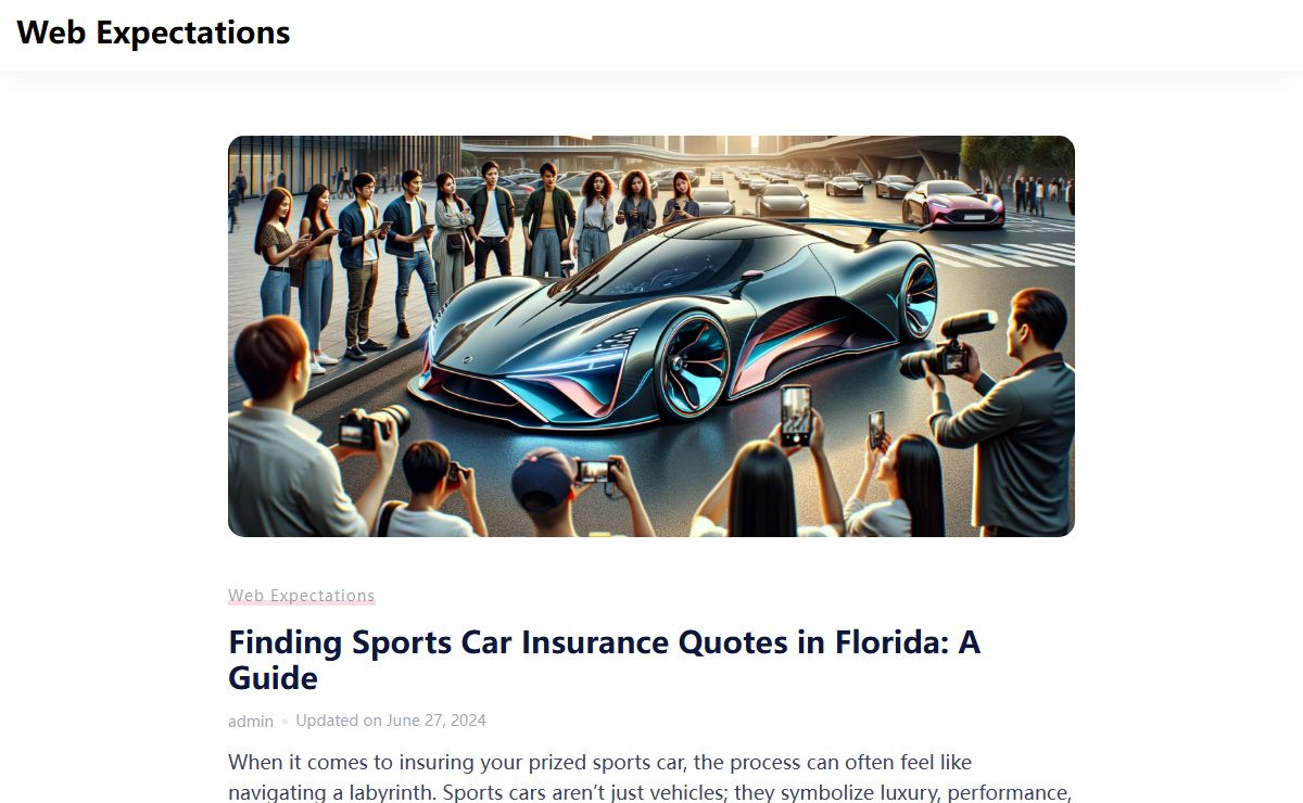 Web Expectations - We exceed your online expectations