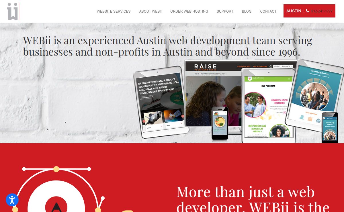 Austin Web Development and SEO Services Since 1996 - WEBii