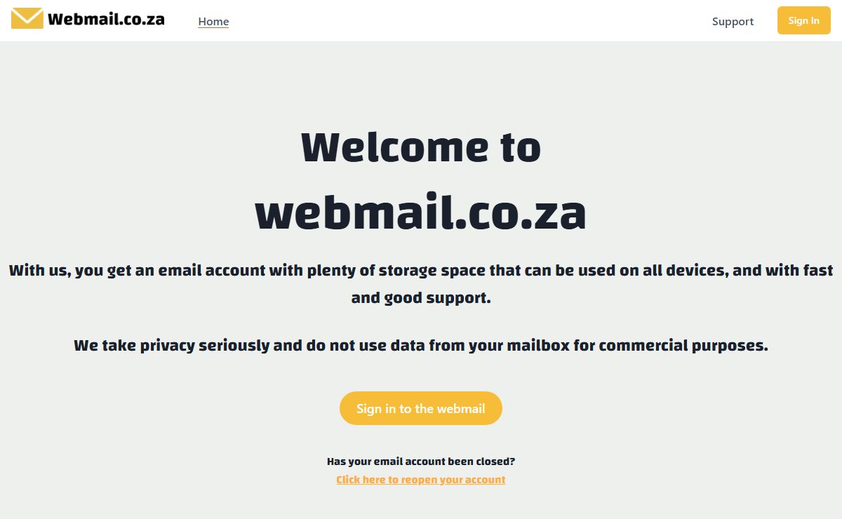 Webmail.co.za