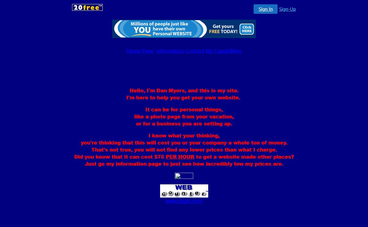 Web Maker Homepage