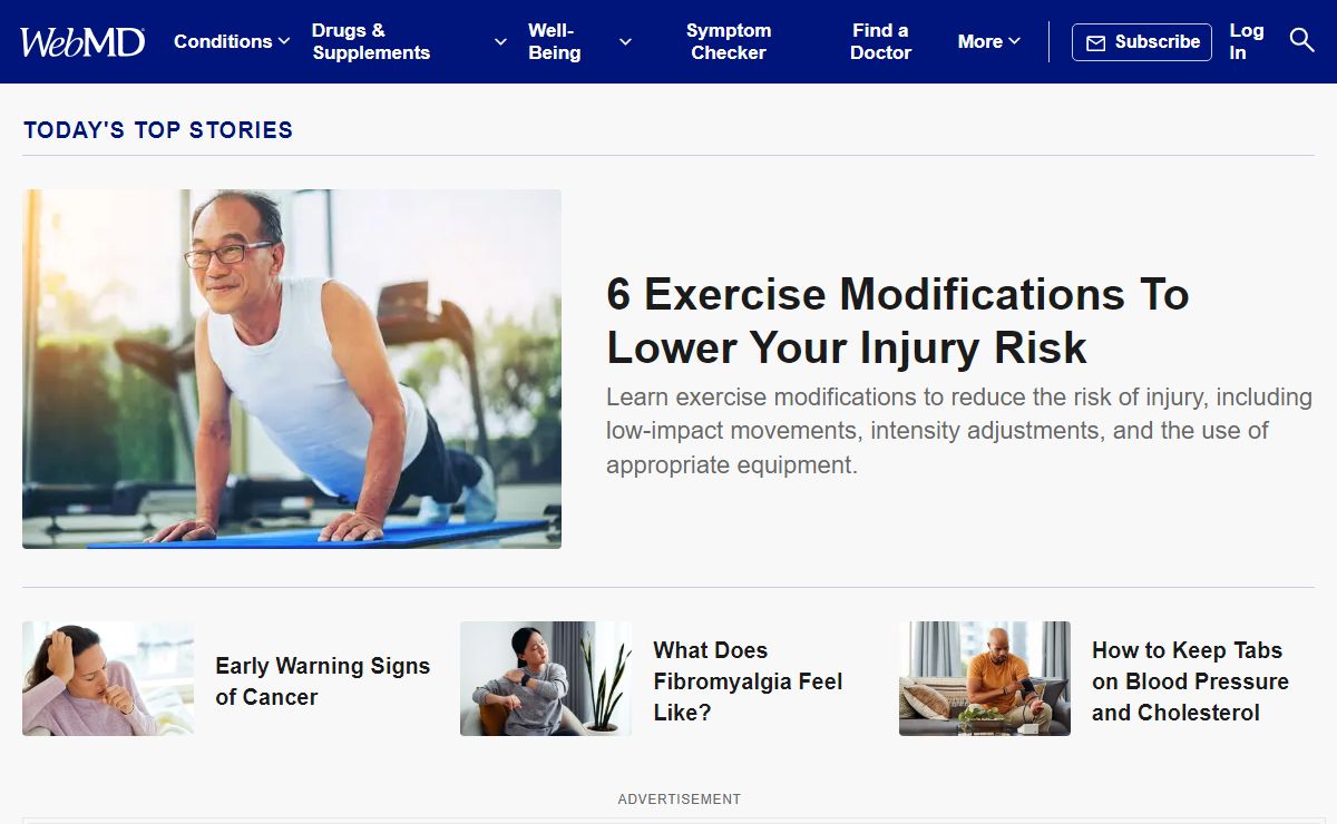 WebMD - Better information. Better health.