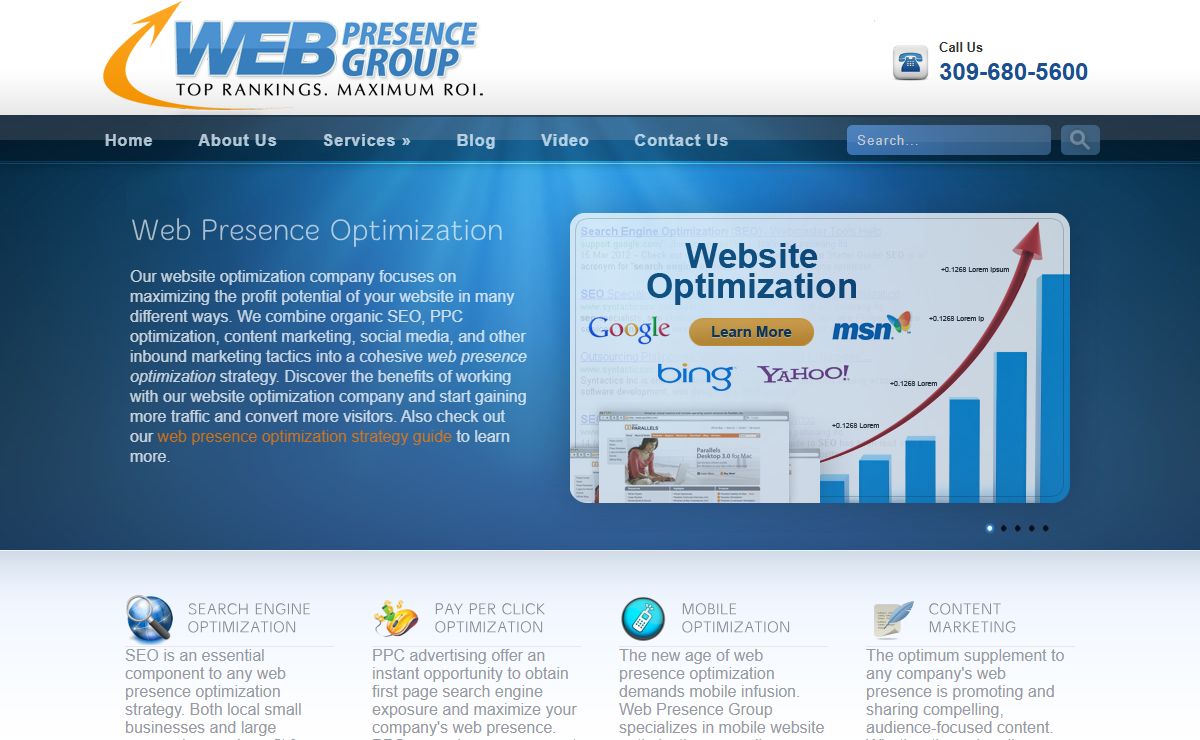 Web Presence Group | Website Optimization & Web Presence Management