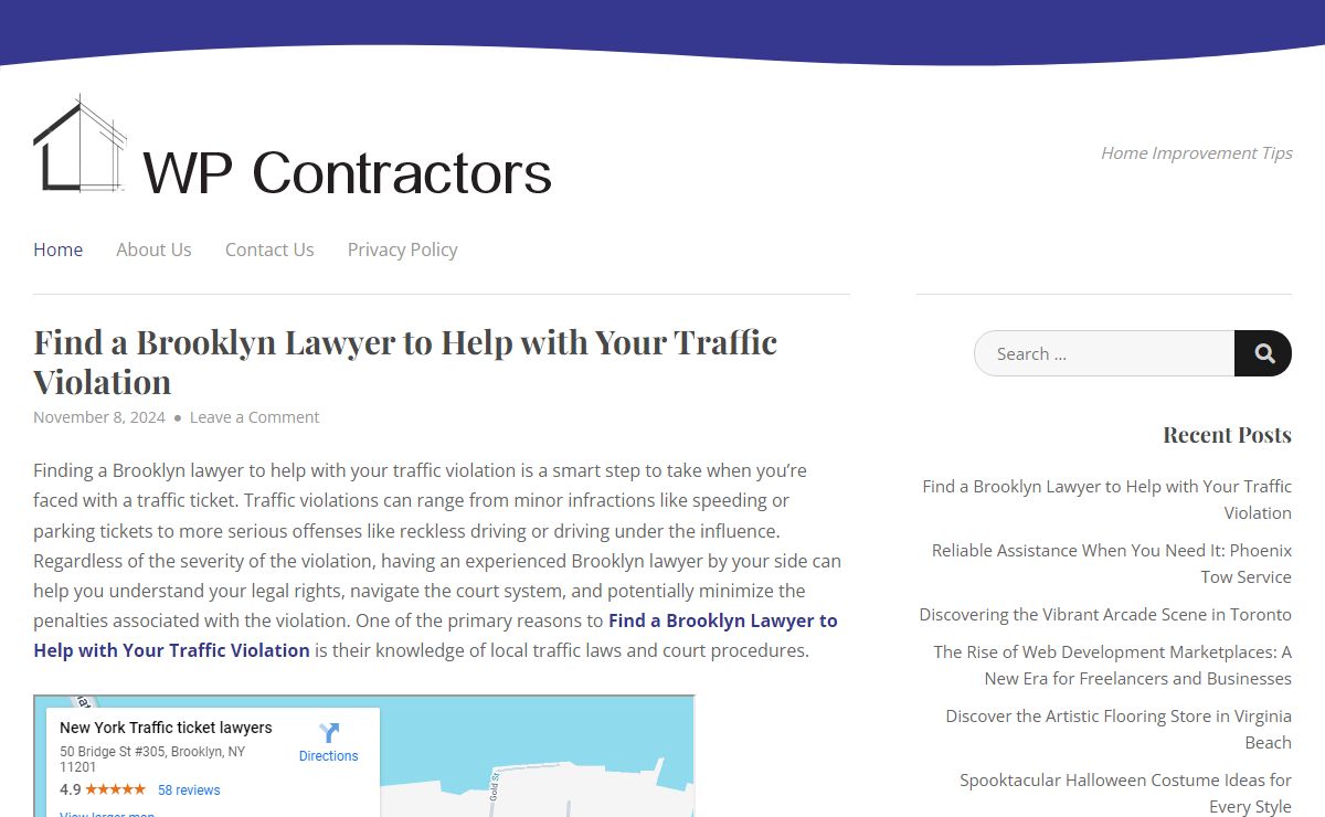 WP Contractors – Home Improvement Tips