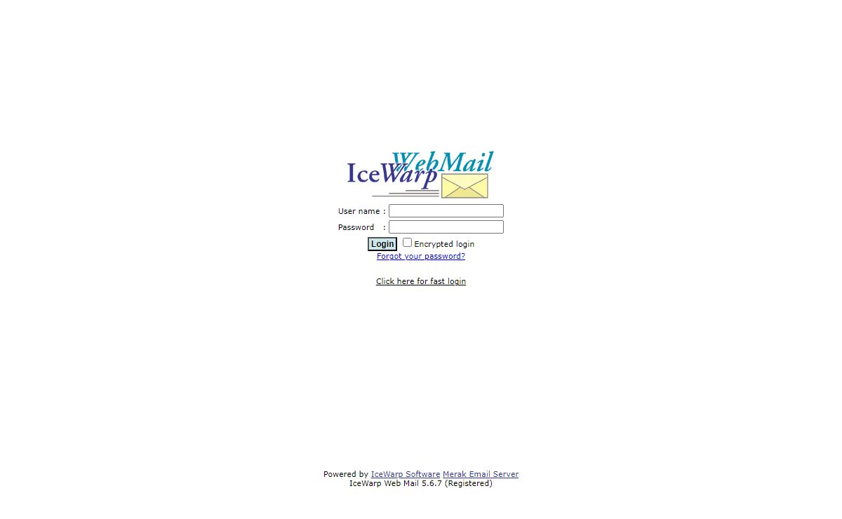 IceWarp Web Mail