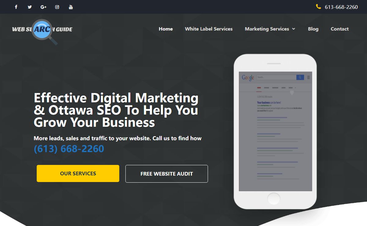 Ottawa SEO Services & Conversion Optimization - WebSearchGuide
