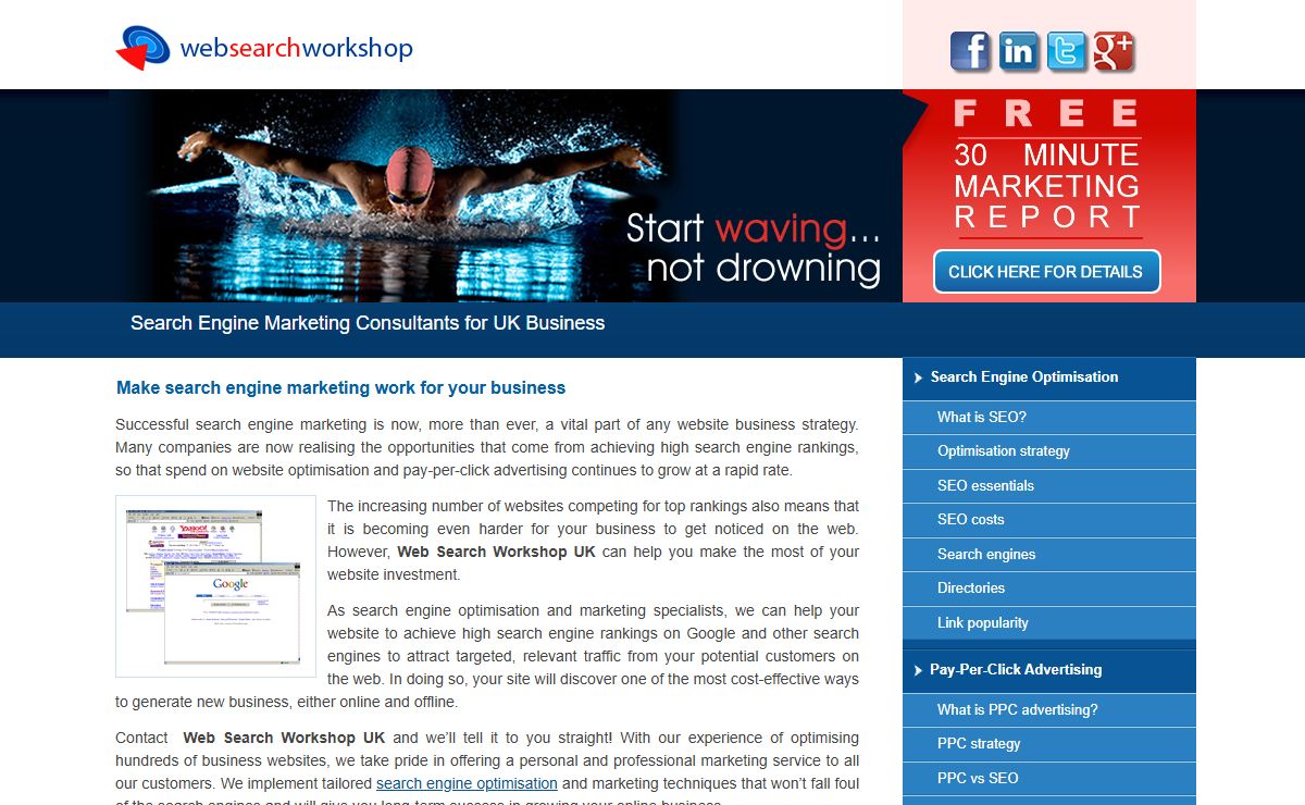 UK SEO & PPC Experts: Web Search Workshop