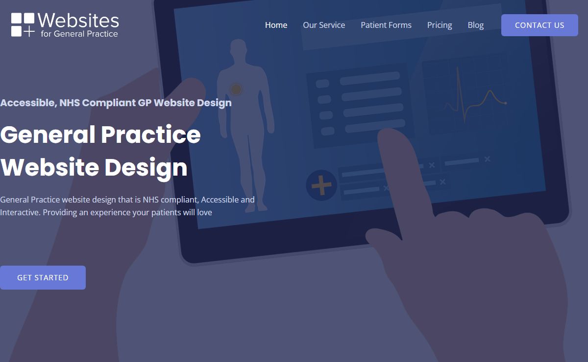 General Practice Website Design for GP Surgeries - Websites4GPs