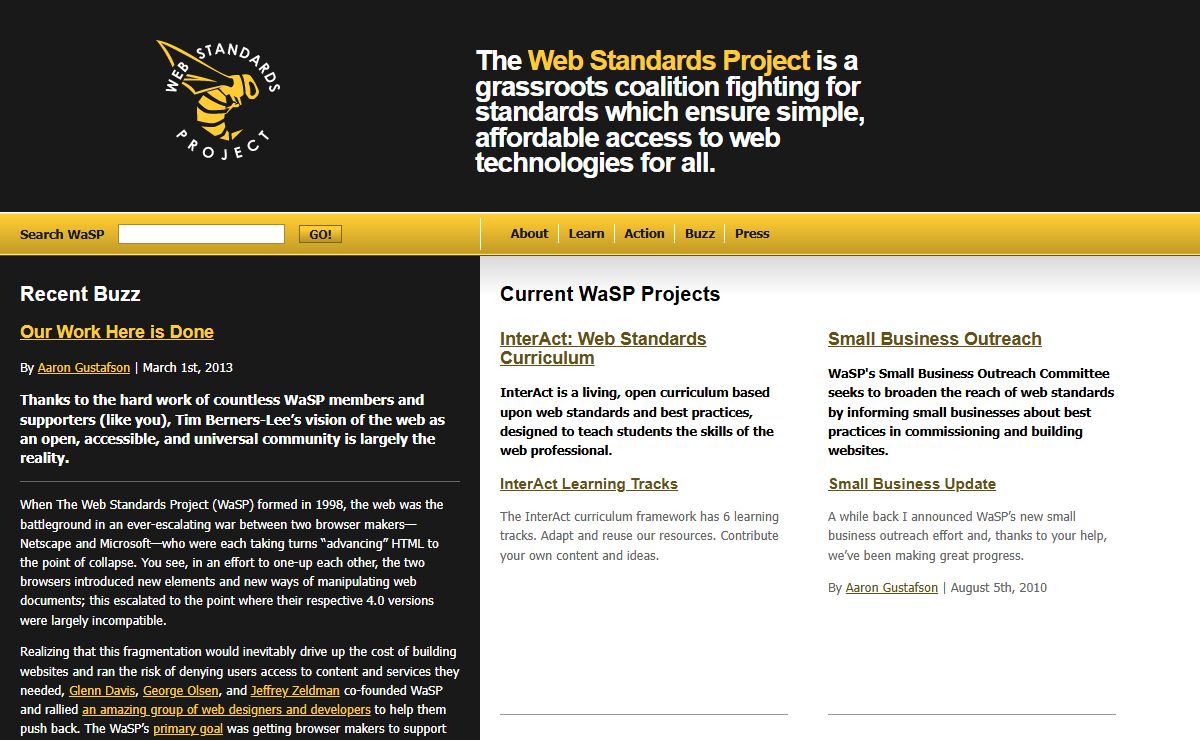 The Web Standards Project
