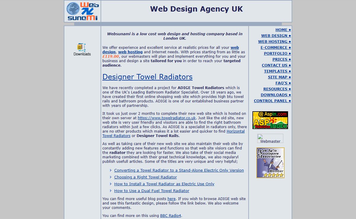 ★ Web Design, web hosting, cheap web design and hosting by Websunami -