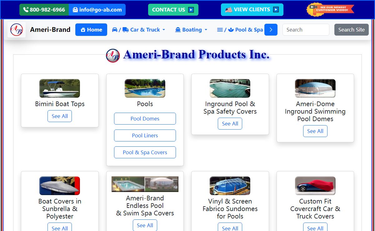 Pool Liners, Covers, & Domes | Bimini Tops & Boat Covers | Car Covers & More!