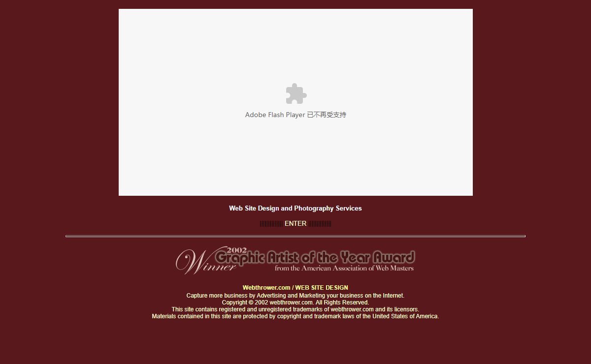 webthrower.com / Web Site Design and Photography Services