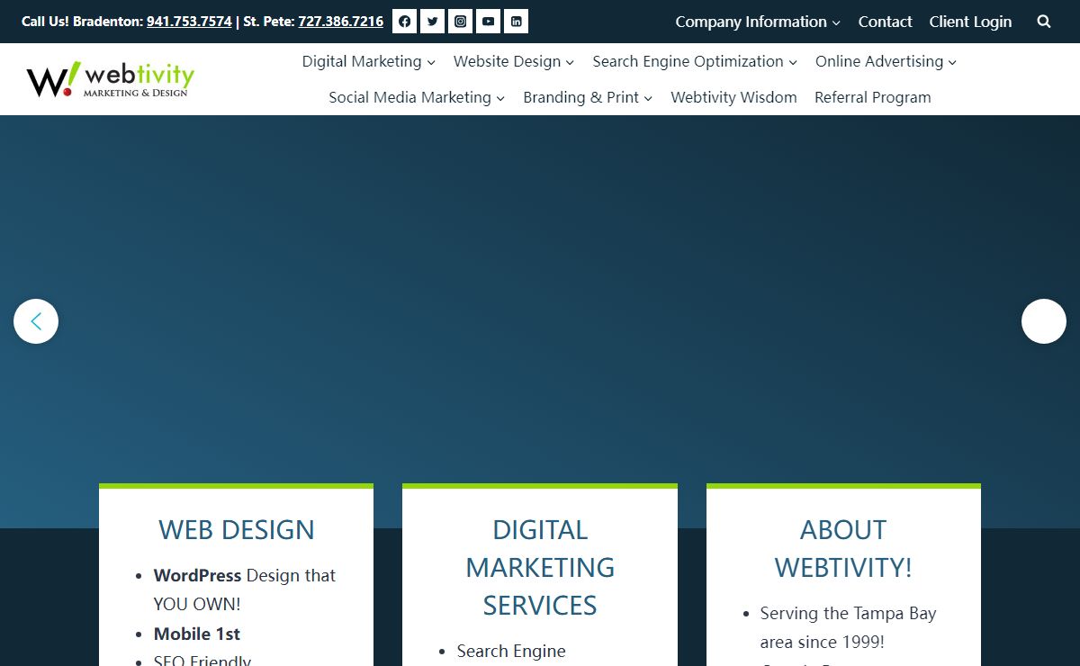 Digital Marketing Services in Bradenton, Sarasota, & St. Petersburg