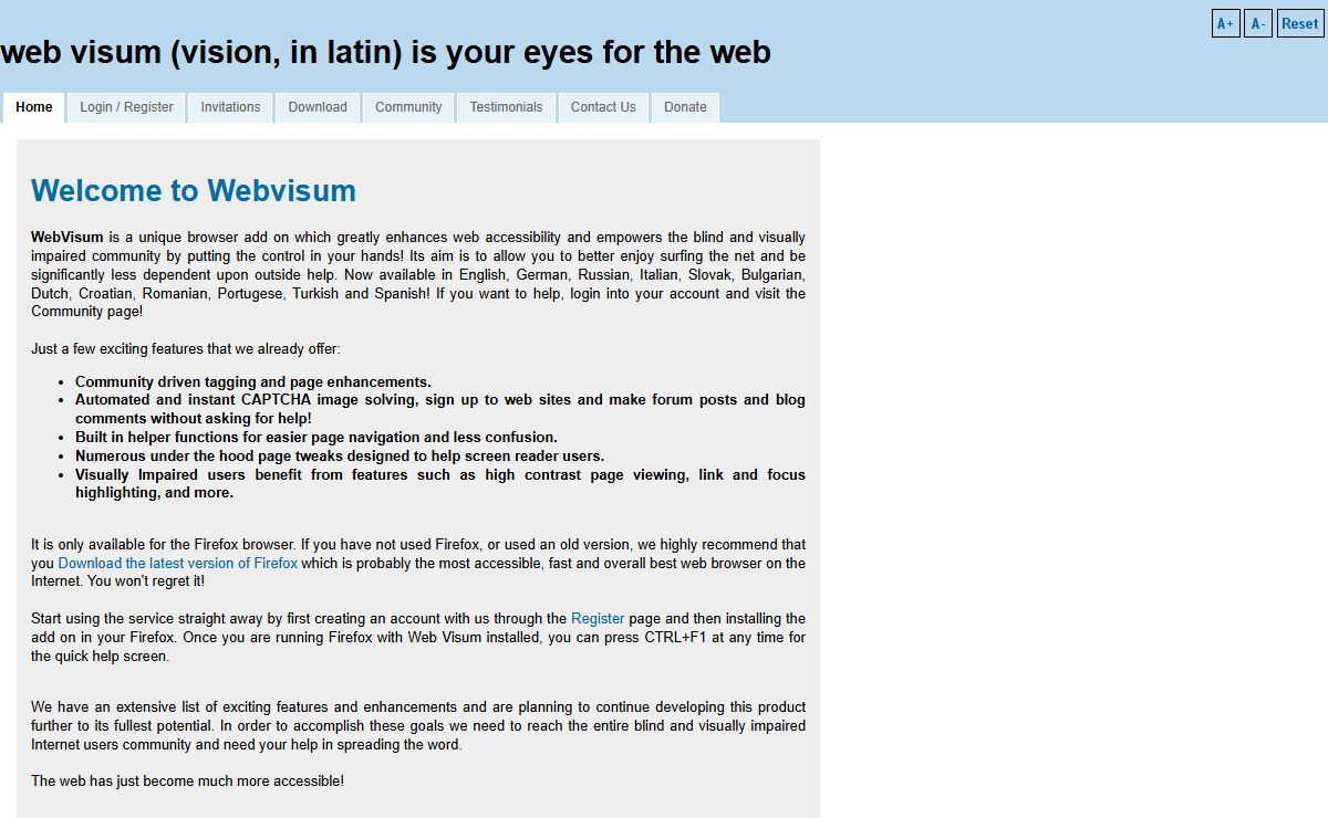 Webvisum - your web helper - Welcome to Webvisum