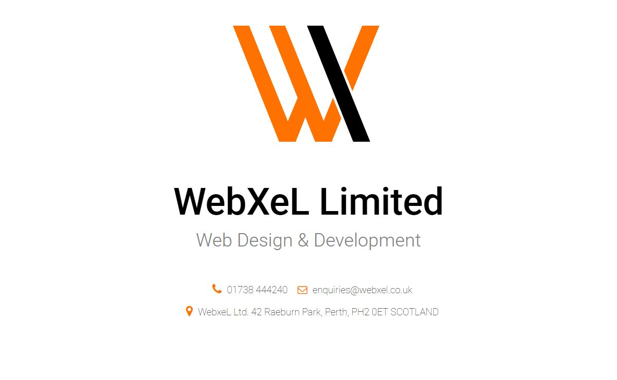 WebXeL - Web Design & Development - Perth Scotland