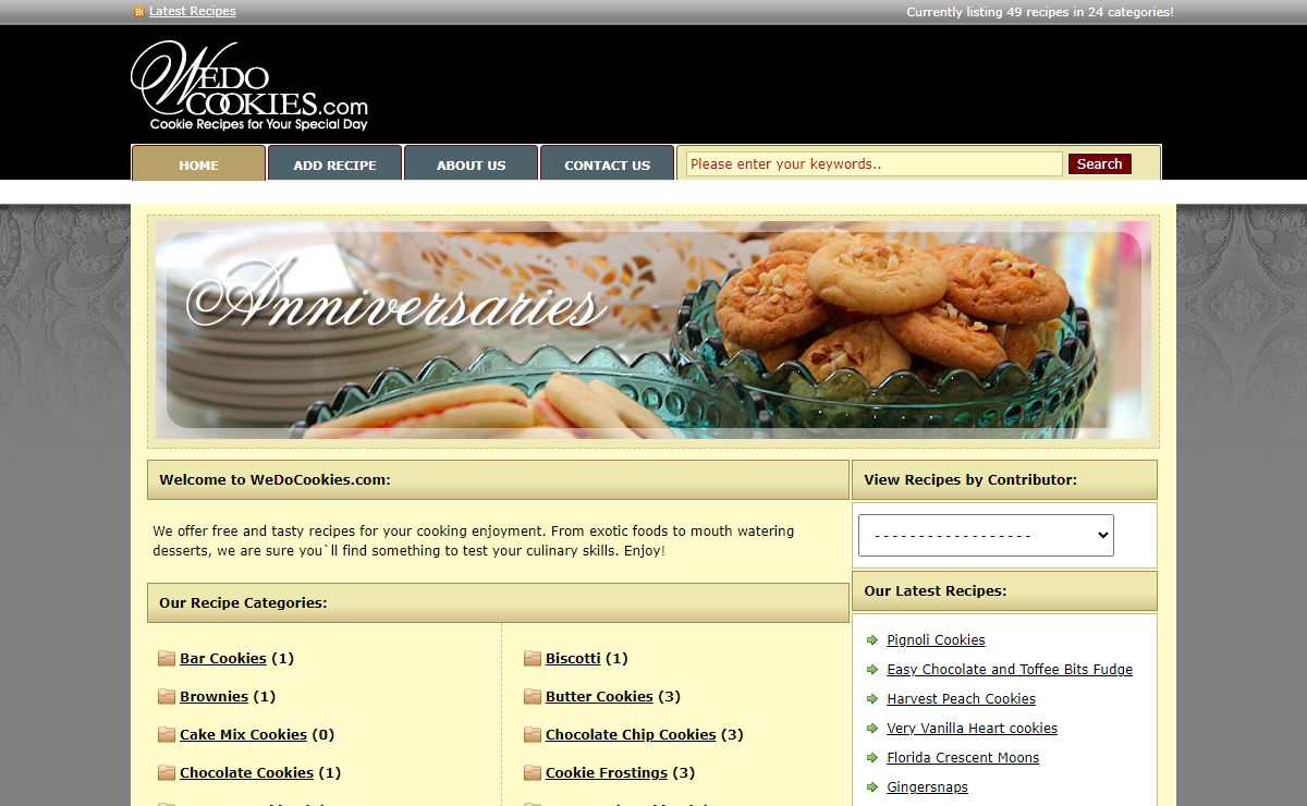 WeDoCookies.com: Delicious FREE recipes for your enjoyment! - Powered by Maian Recipe v2.1