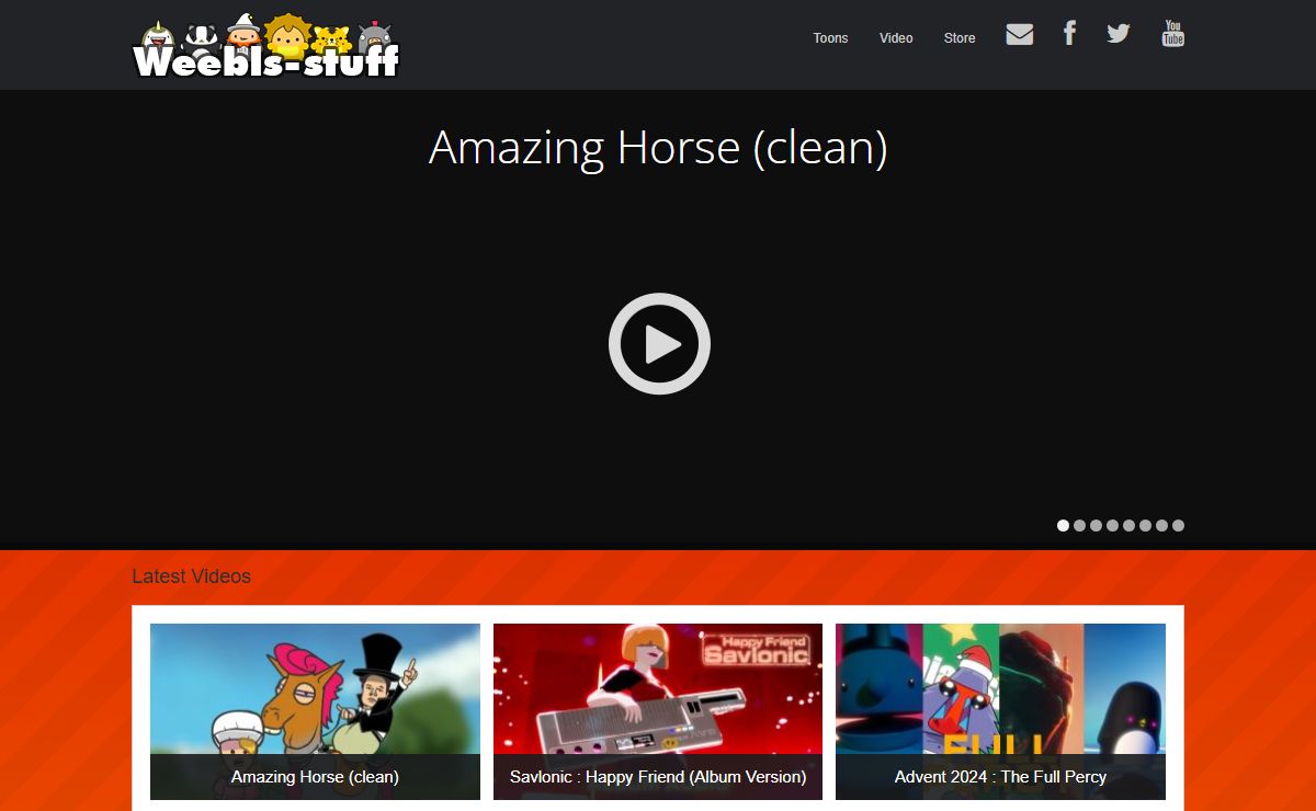 Weebls Stuff – Animations and sillyness