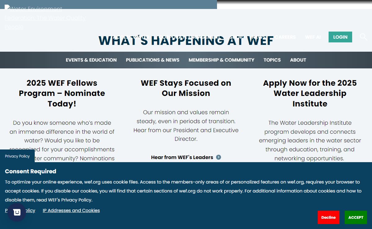 WEF | Home