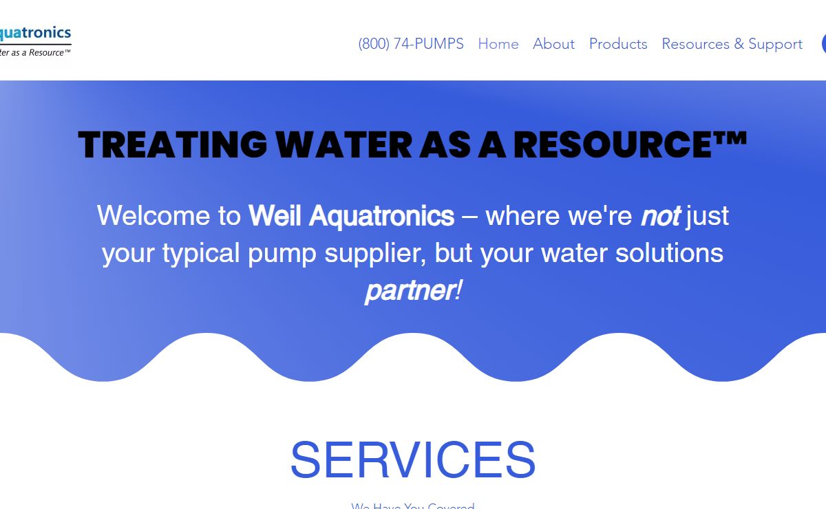Weil Aquatronics | Pumps Supplier