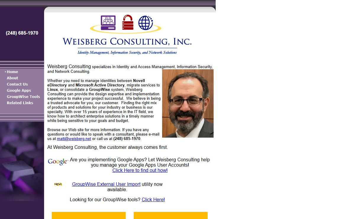 Weisberg Consulting, Inc.