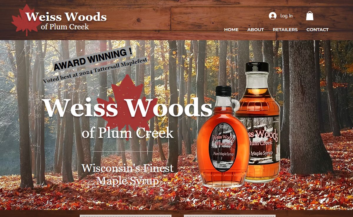 Weiss Woods Maple Syrup of Plum Creek, WI