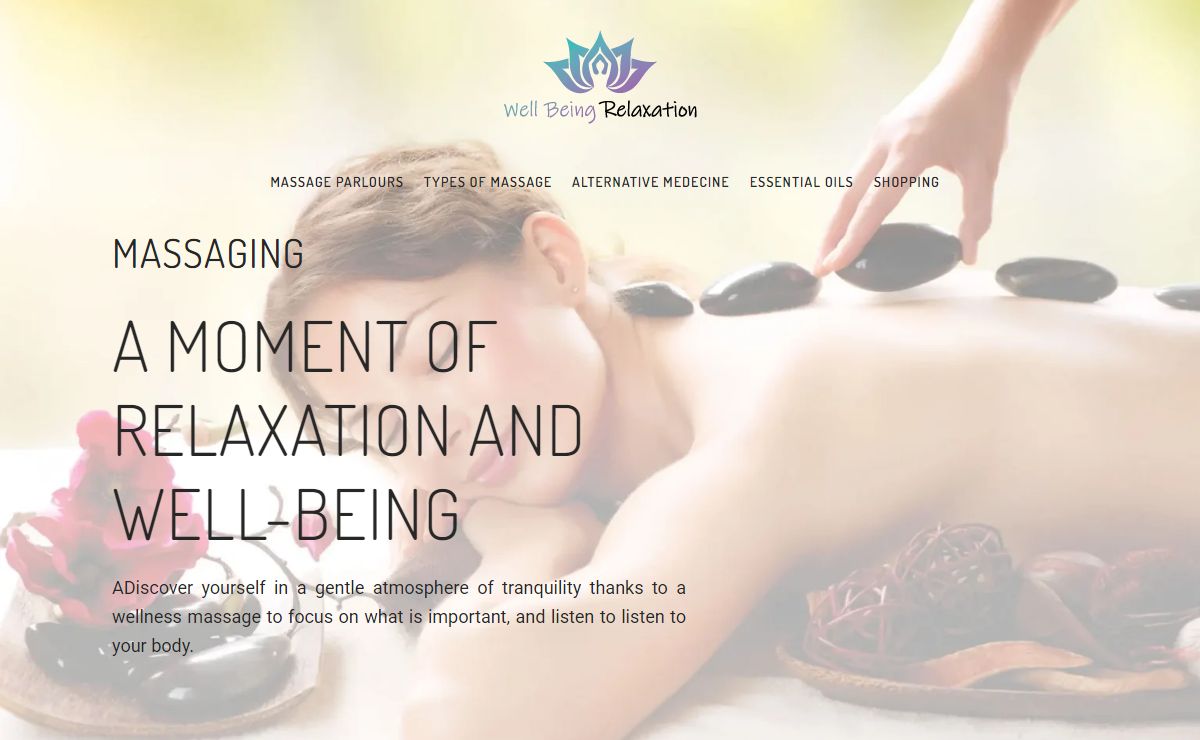The massage, a moment of relaxation and well-being guaranteed!