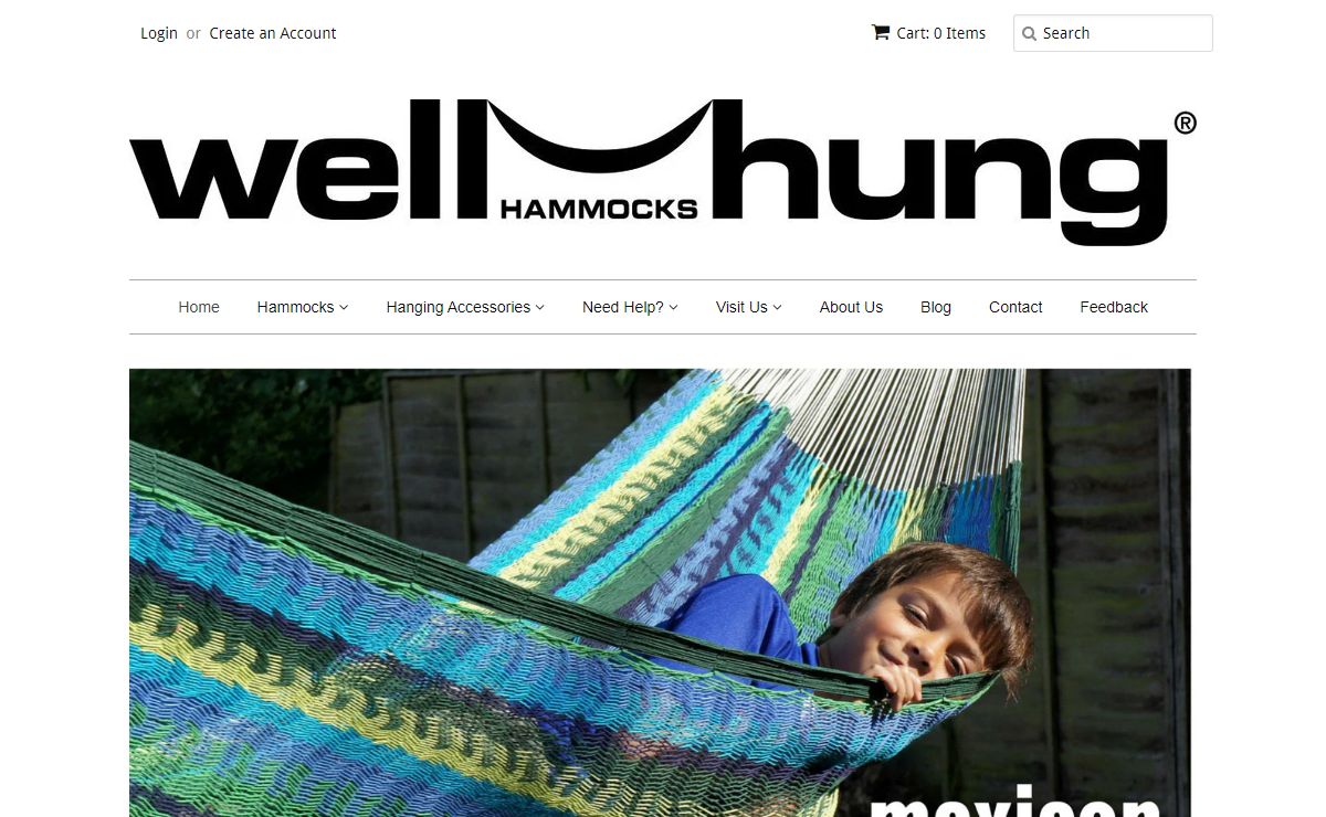 Well Hung Hammocks - Specialist UK Hammock Shop, London