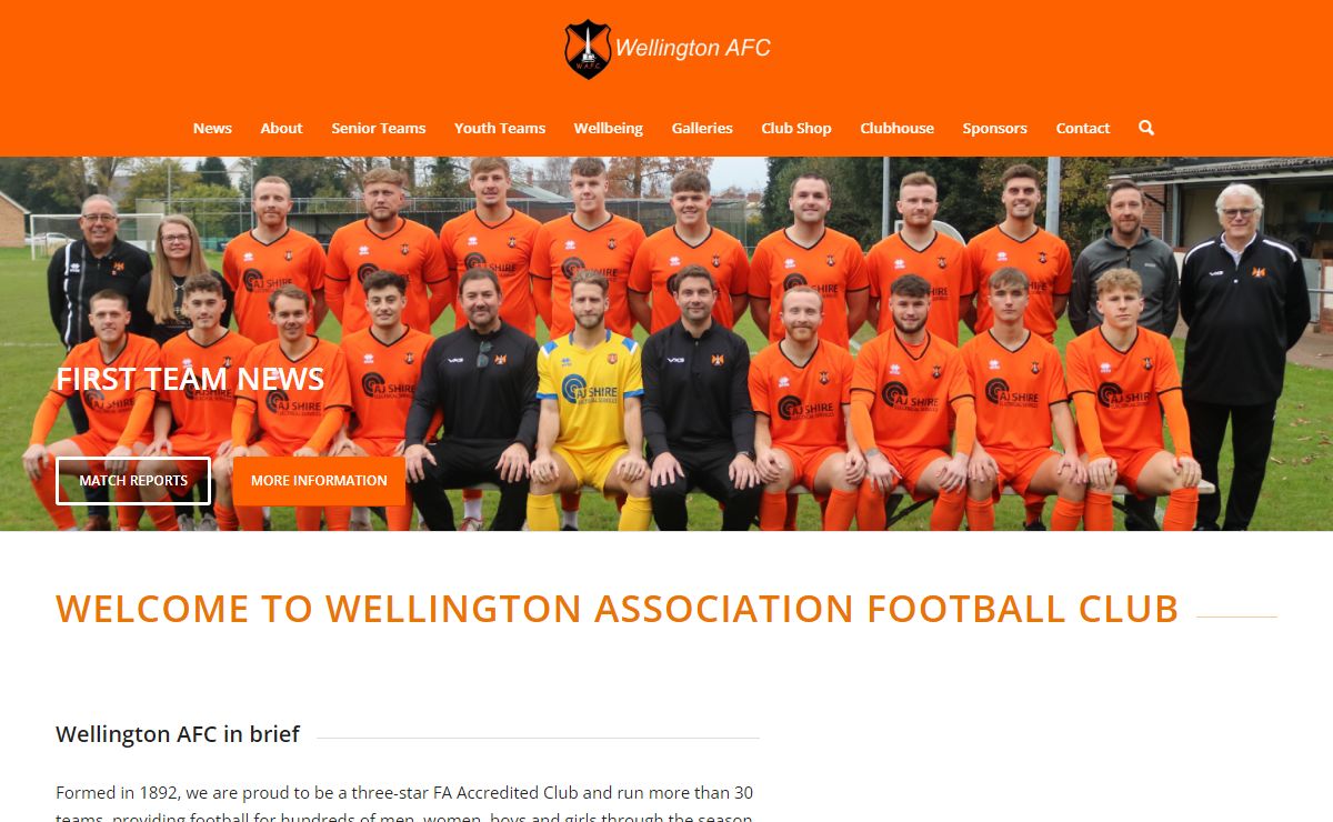 Wellington AFC – Football Association Accredited Club