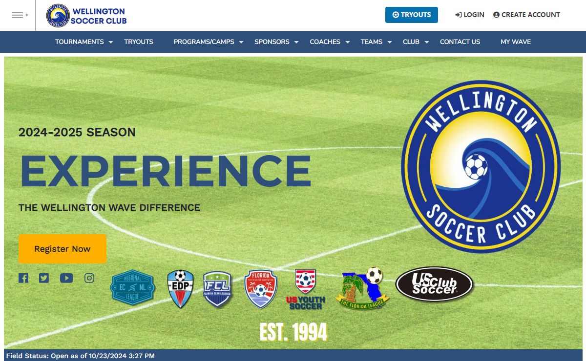 Wellington Wave Soccer Club - ECNL | Boys & Girls Travel Soccer