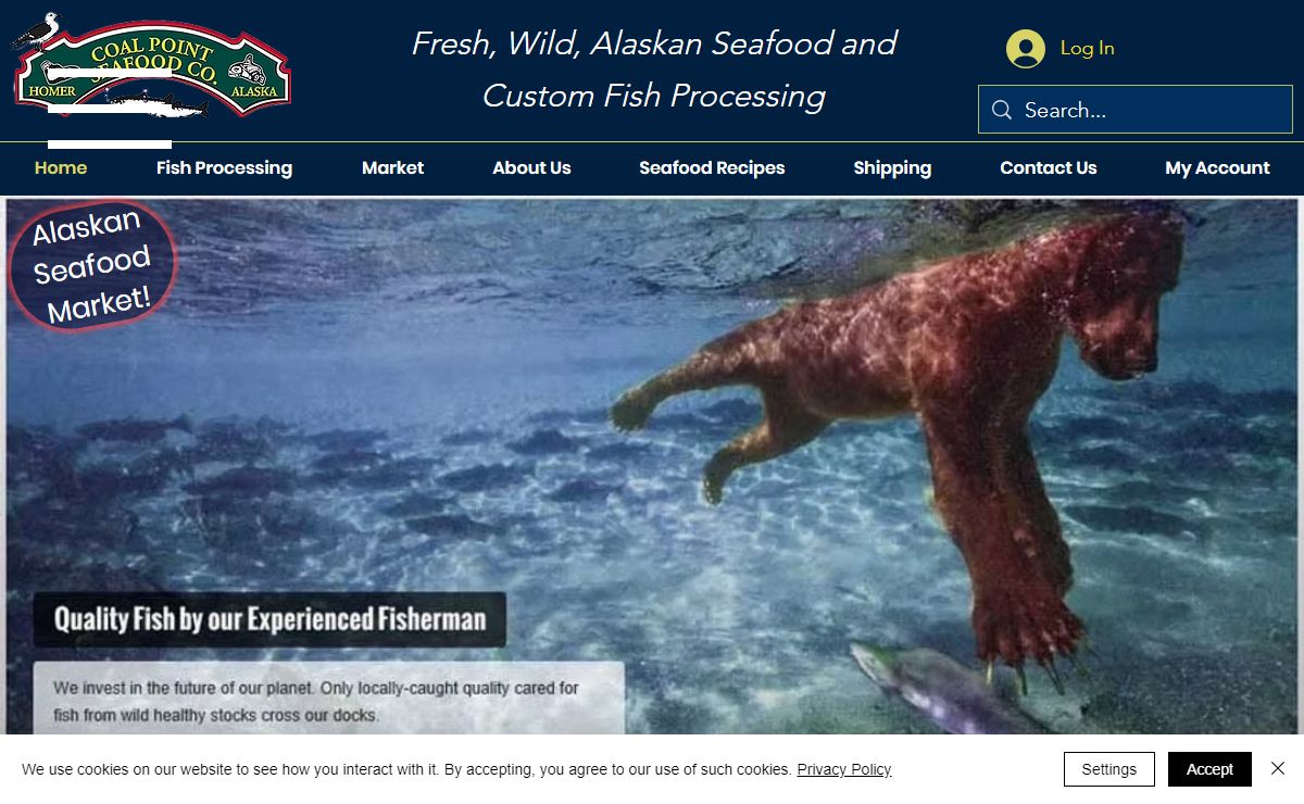 Alaskan Seafood and Fish Processing | Coal Point Seafood | Homer Alaska