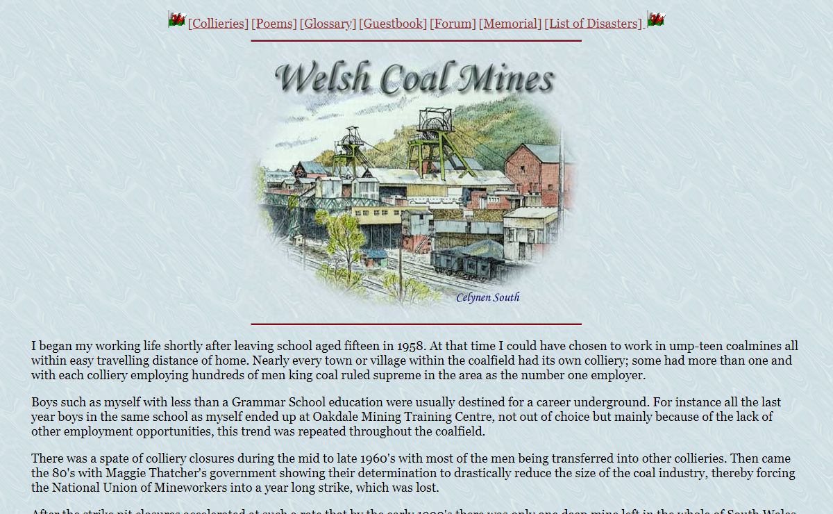 Coal Mines, collieries, drifts, welsh mining disasters