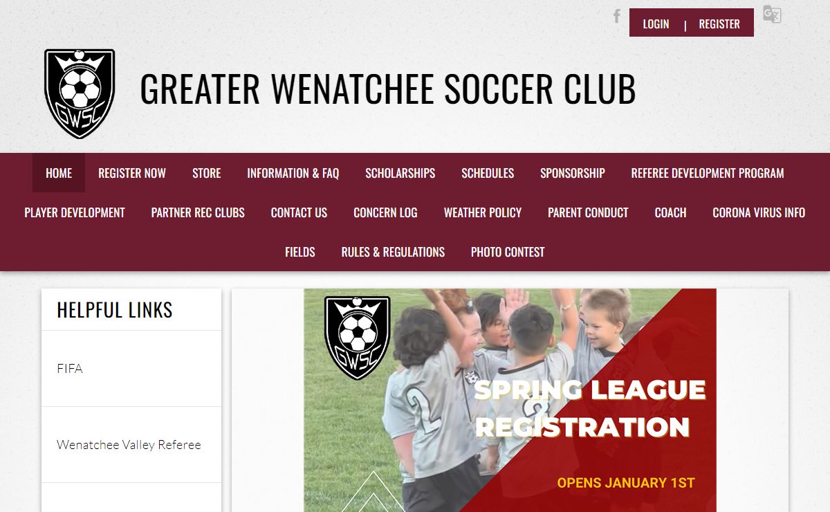 Wenatchee Soccer Club > Home