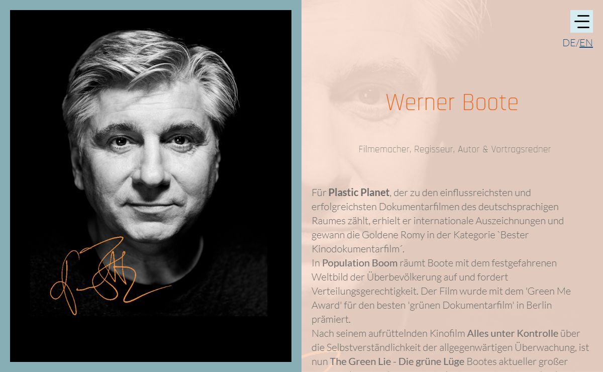 Werner Boote Webseite