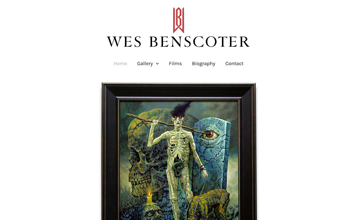 Home - WES BENSCOTER Art