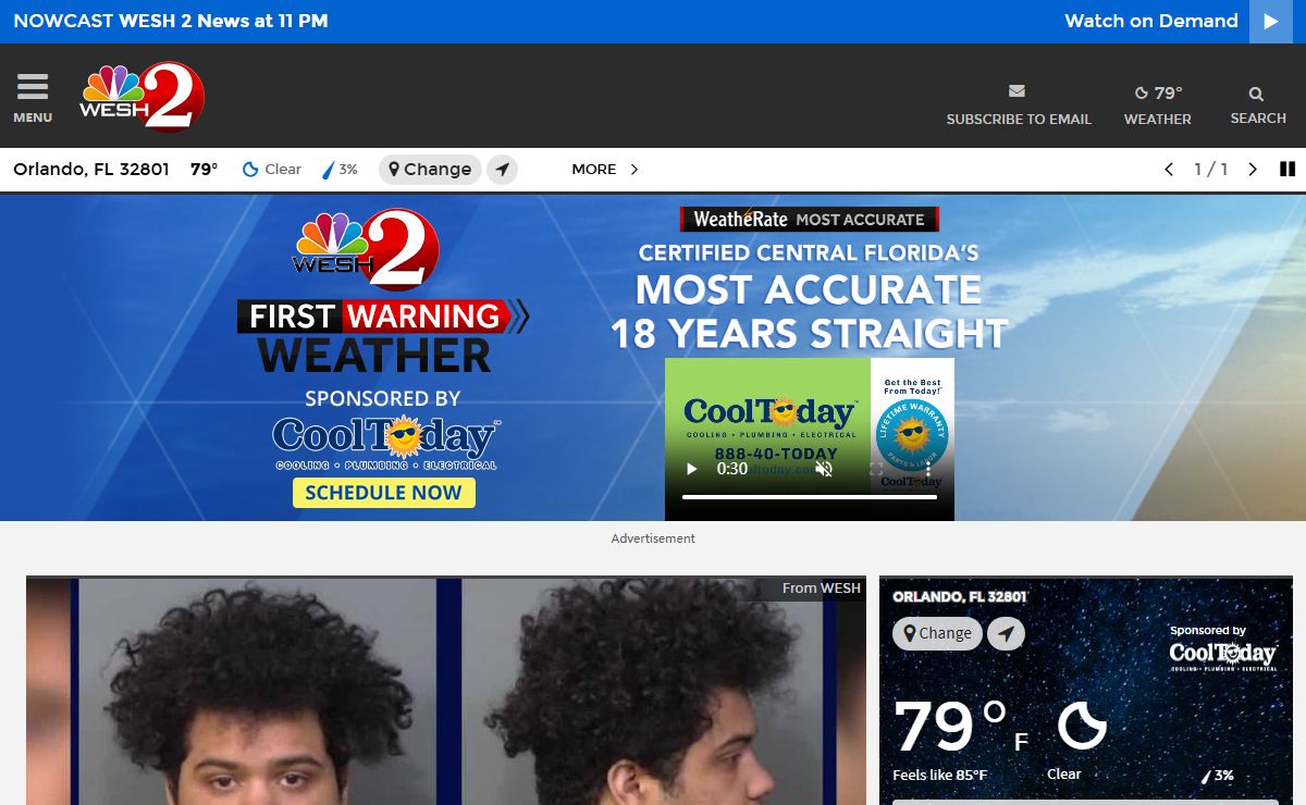 Orlando News, Weather and Sports - Florida News - WESH Channel 2
