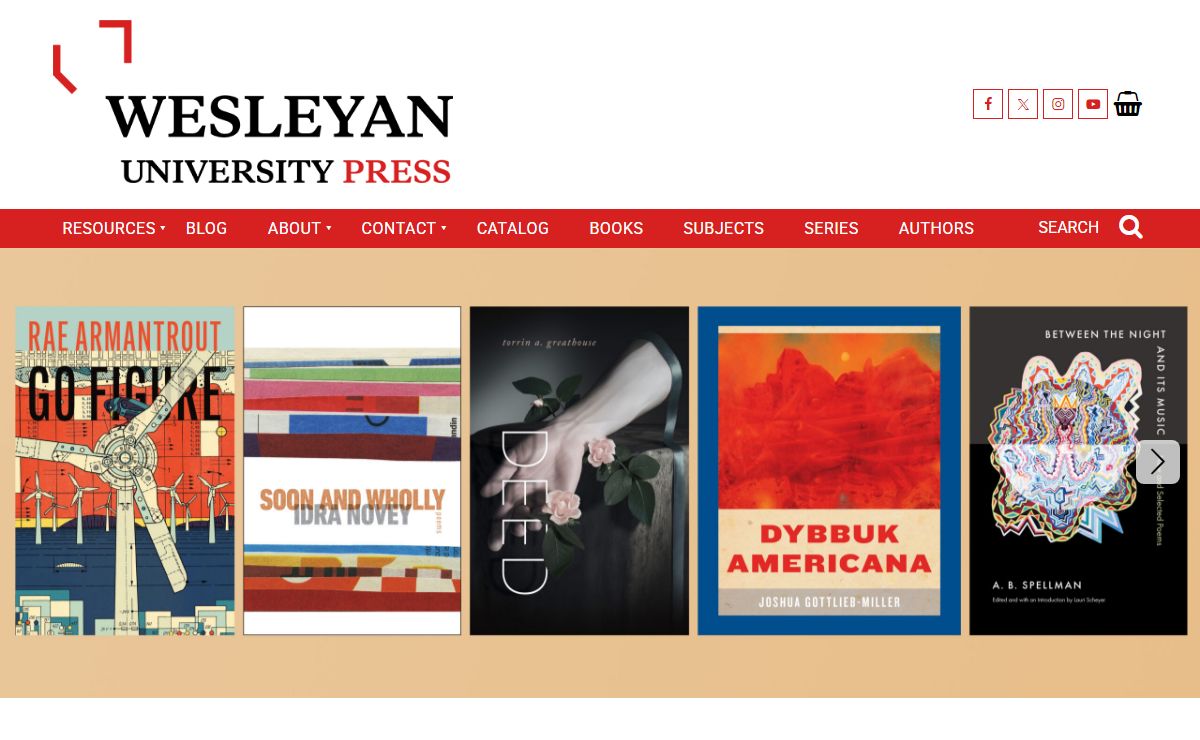 Home - Wesleyan University Press
