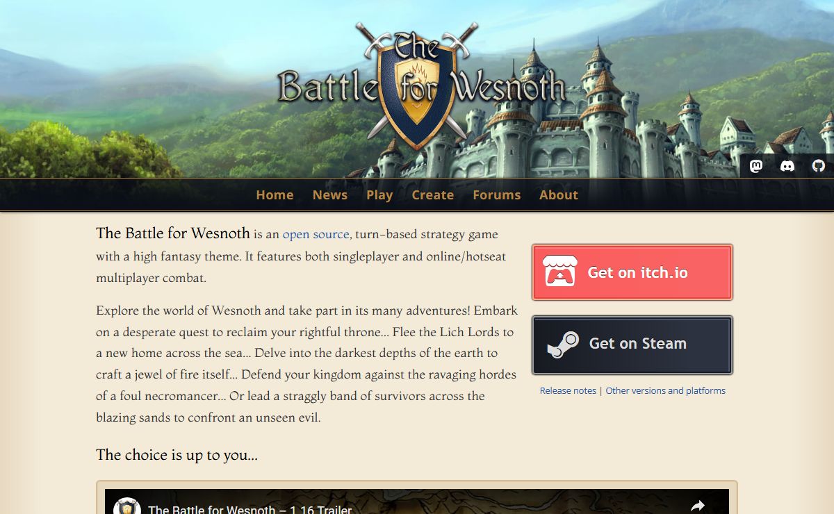 The Battle for Wesnoth