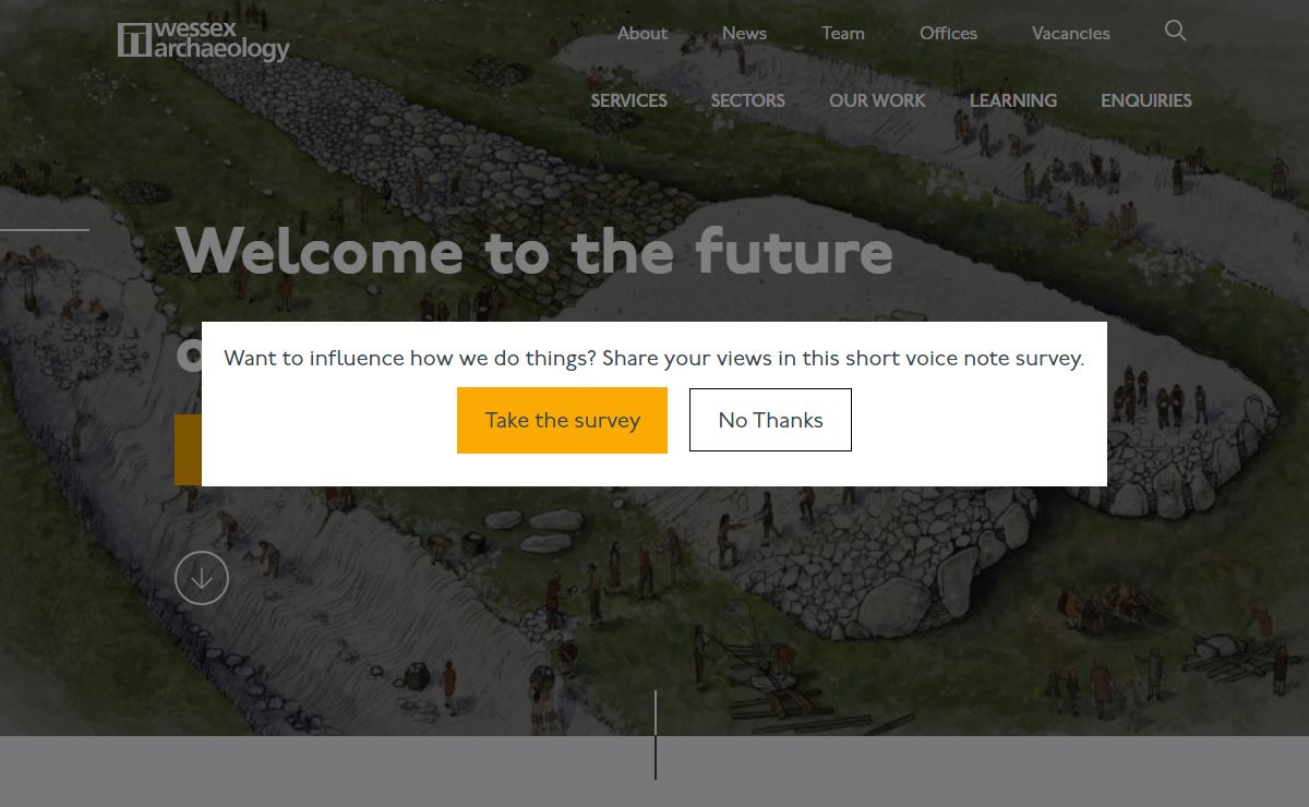 Welcome to the future of heritage | Wessex Archaeology