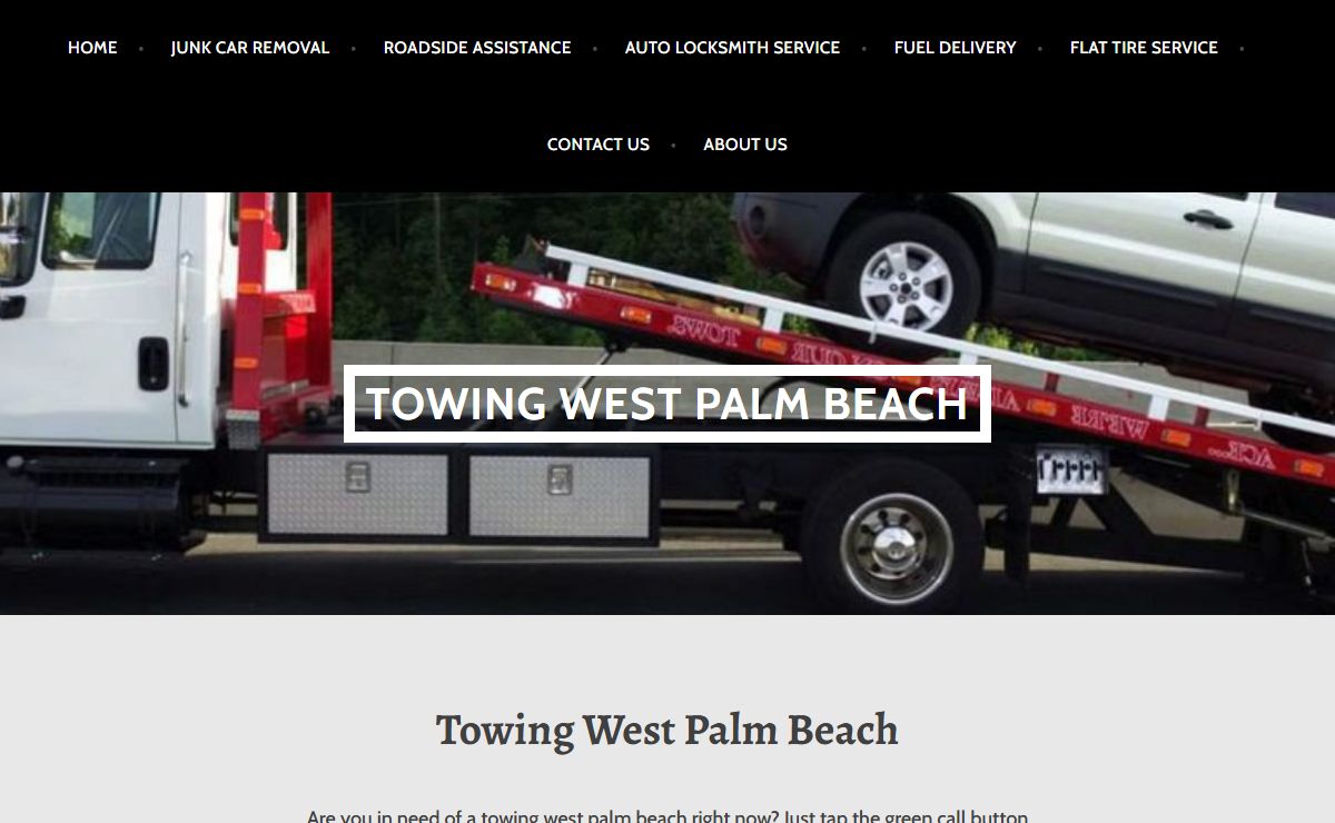 Towing West Palm Beach - Towing West Palm Beach