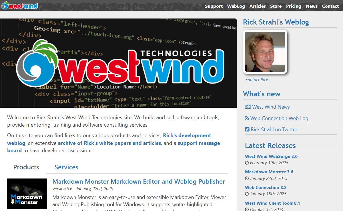 West Wind Technologies - Making Waves on the Web