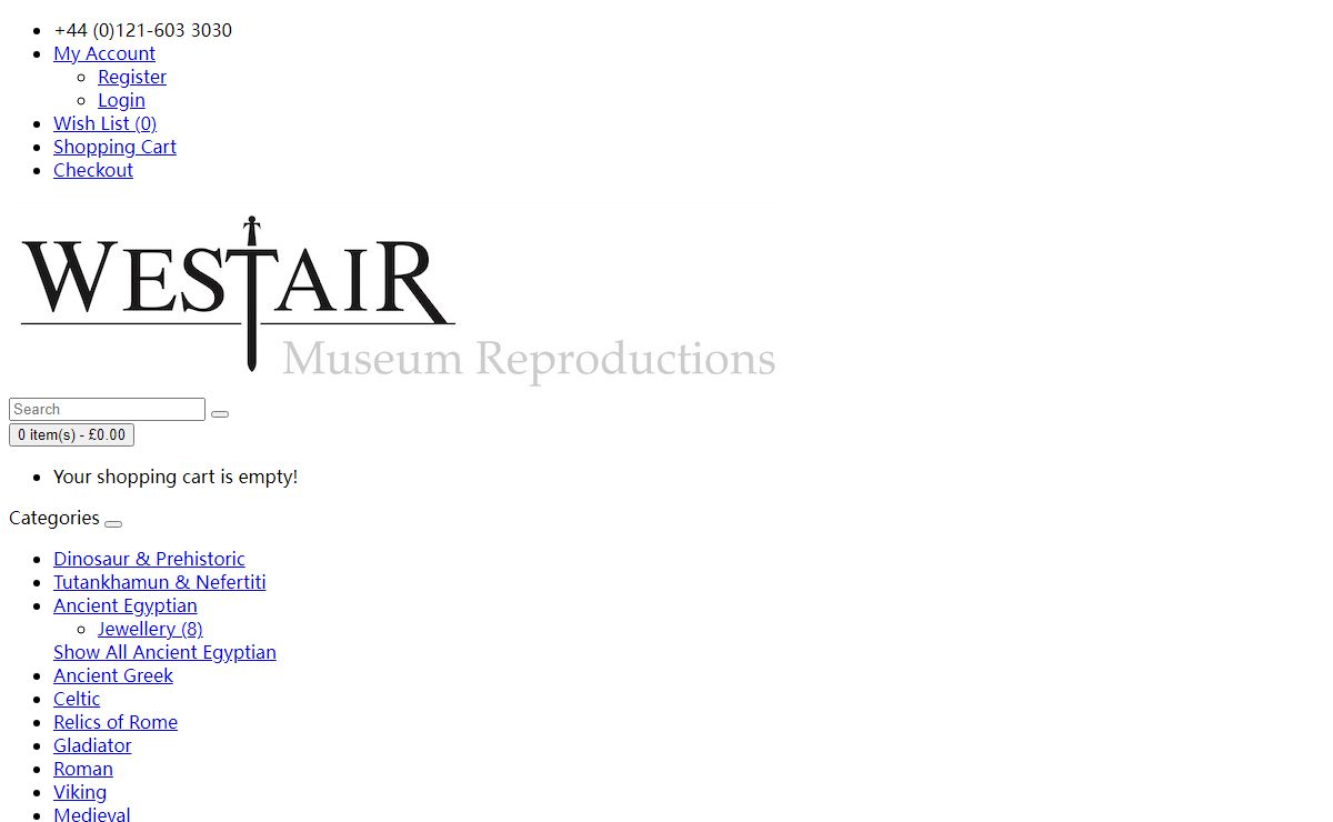 Westair Reproductions Ltd