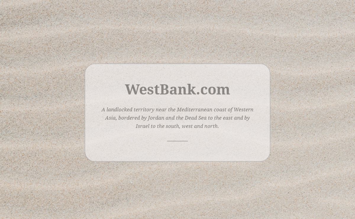 WestBank.com - West Bank