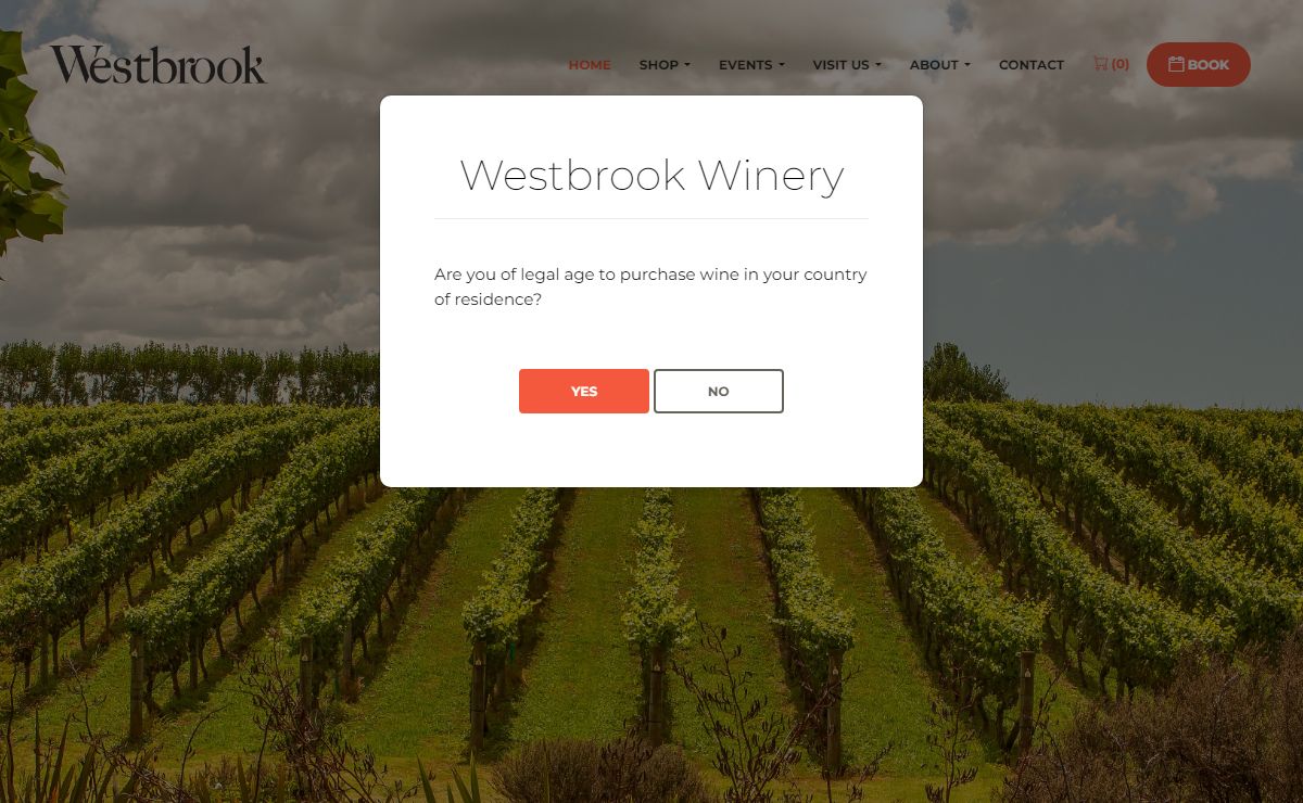 Home • Westbrook Winery