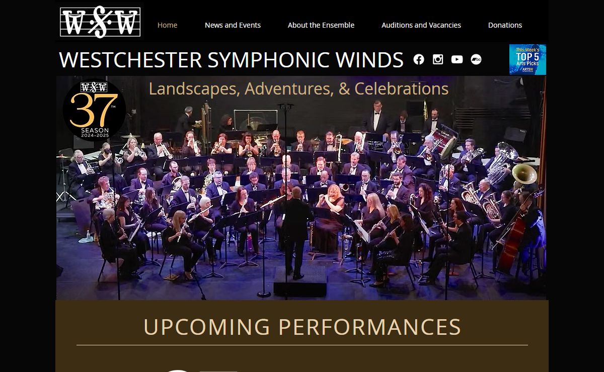 Home | Westchester Symphonic Winds (WSW) | Music Ensemble| Tarrytown, NY