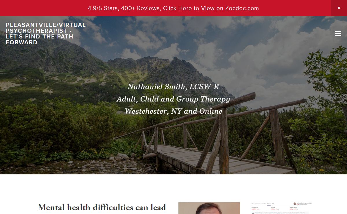 Pleasantville Therapist | Let's Find The Path Forward