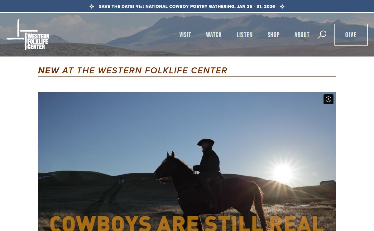 Western Folklife Center