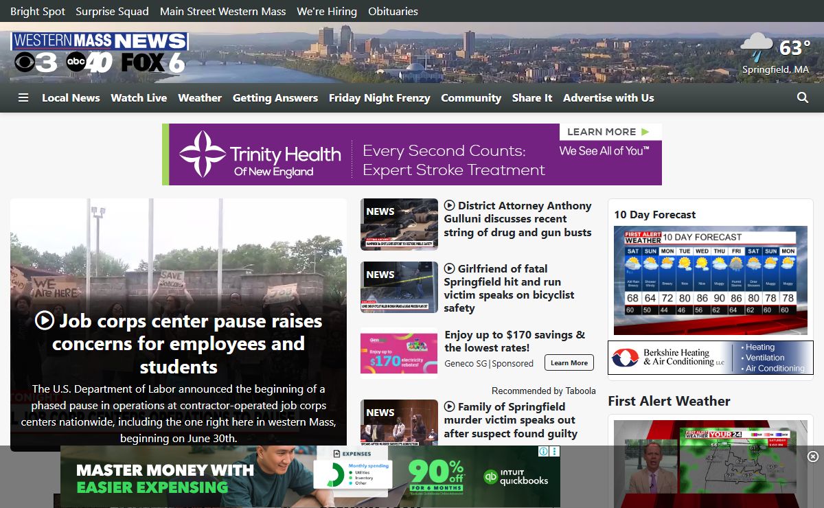 WGGB | Western Mass News: Springfield News, Weather, and Sports