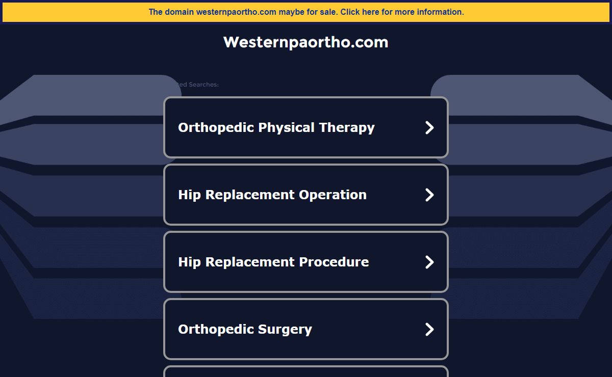 Westernpaortho.com